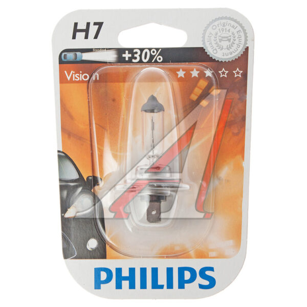 Лампа H7 12V 55W «Philips» Vision Premium 12972PRB1