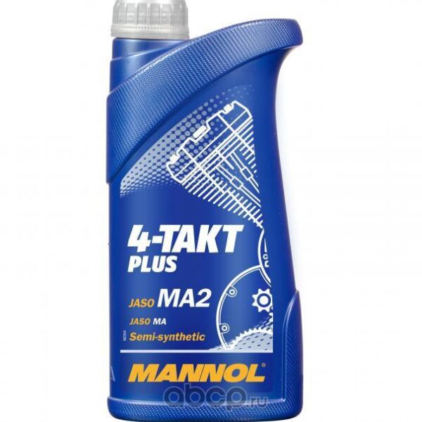 Масло MANNOL 4х тактное Plus 10W40 1л
