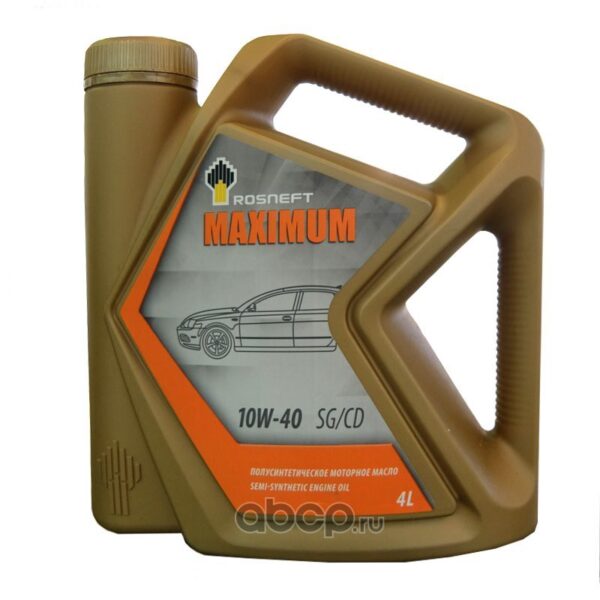 Масло РосНефть Maximum 10W40 SG/CD п/с. 4л