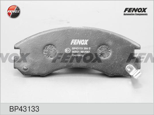 Колодки тормозные FENOX BP43133