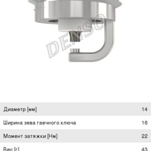 Свеча зажигания Denso (к-т) K20TT K20TT