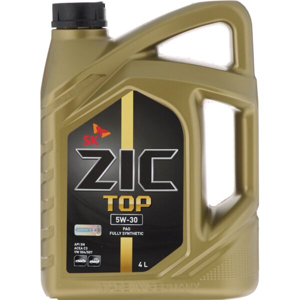 Масло ZIC TOP LS 5W30 C3,SN 504/507 4л