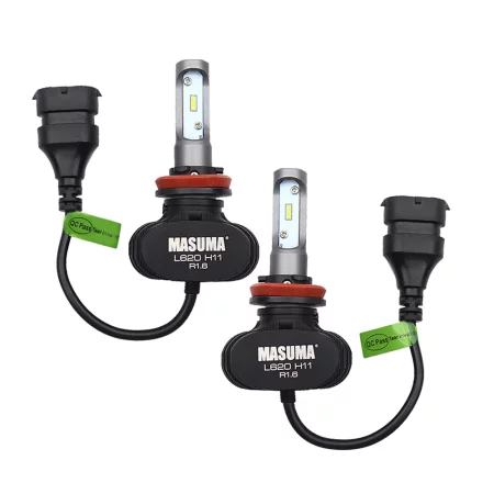 Лампы светодиодные LED H11 6000K 4000LM PGJ19-2 MASUMA