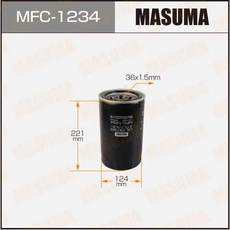 Фильтр масляный Masuma MFC1234