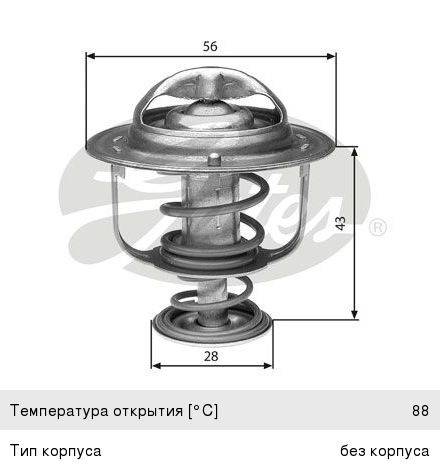 Термостат Gates TH31388G1