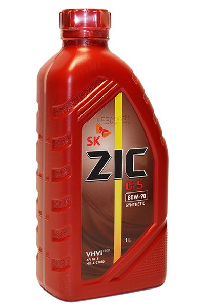 Масло ZIC 80W90 GL-5 1л минер.