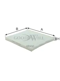 Фильтр салона GoodWill AG558 CF
