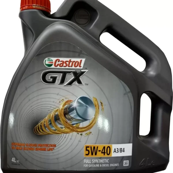 Масло Castrol GTX 5W40 LT 4л