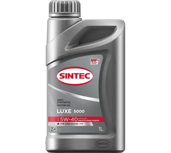 Масло Sintec Люкс 5000 5W40 1л SL/CF