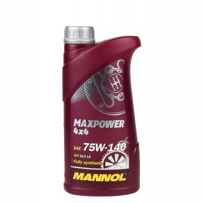 Масло Mannol транс. 8102 Maxpower 4х4 75W140 1 л GL-5