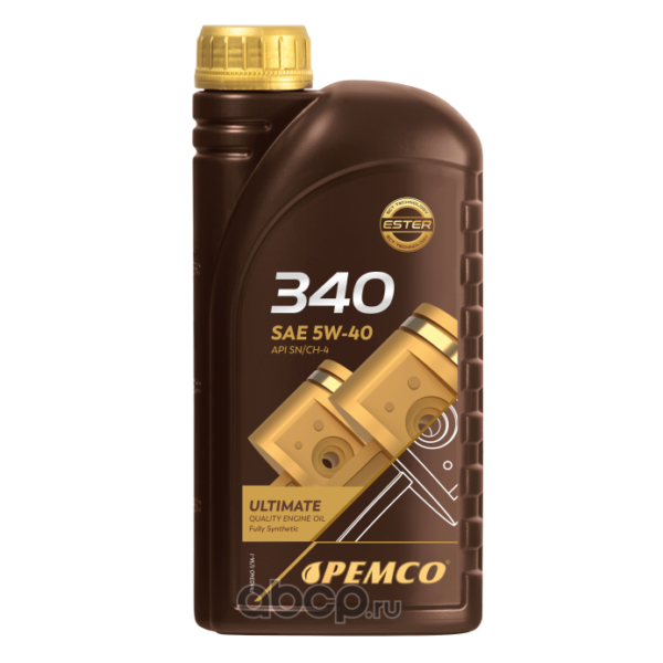 Масло PEMCO 5W40 SN/CH, A3/B4 1л.(син.)(Германия)