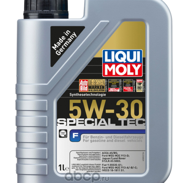 Масло Liqui Moly 5W30 Special Tec F 1л