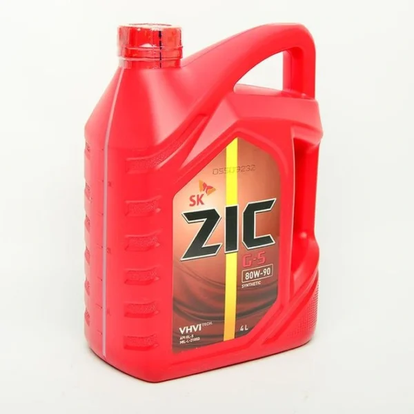 Масло ZIC 80W90 GL-5 4л синт.