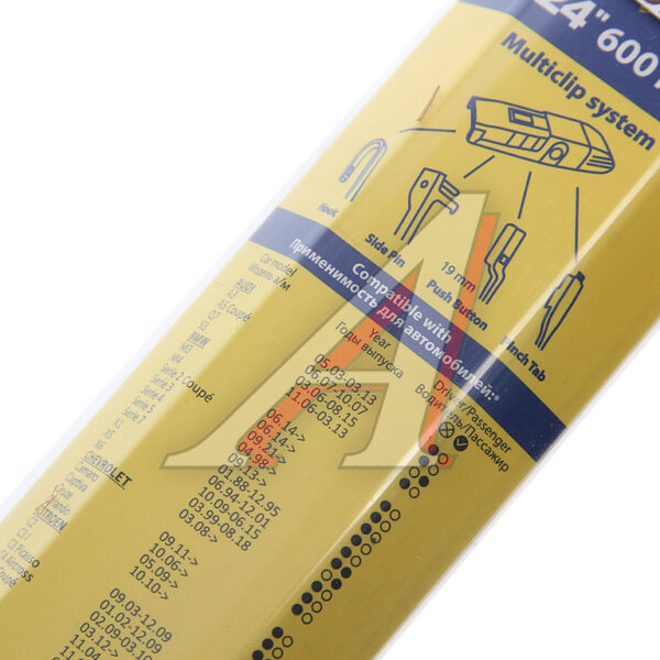 Щетка стеклоочистителя 600мм GoodYear GY000424