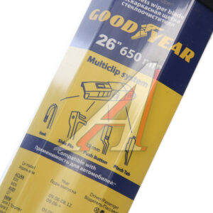 Щетка стеклоочистителя 650мм GoodYear GY000426