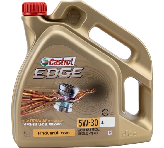Масло Castrol EDGE LL Titanium  5W30 4л