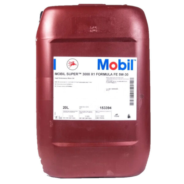 Масло MOBIL SUPER 3000X1 FORMULA FE 5W30 /20Л