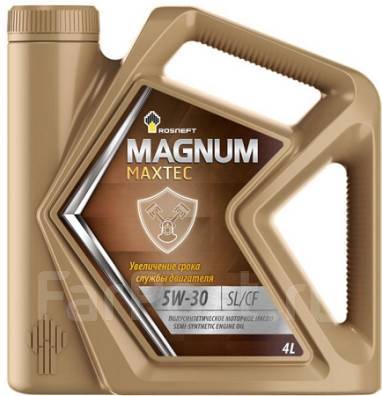 Масло РосНефть Magnum Maxtec 5W30 SL/CF п/с. 4л