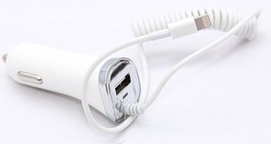 Зарядное устройство USB-Lightning белый