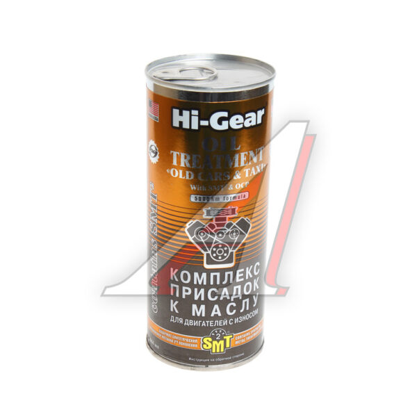 Присадка в масло Hi-Gear 444мл для изношенных двиг. с SMT2