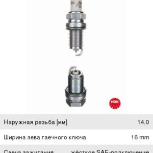 Свеча зажигания NGK (к-т) 5464