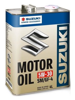 Масло Suzuki Gasoline Engine Oil 0W20 4л
