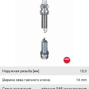Свеча зажигания NGK 5118 (к-т)