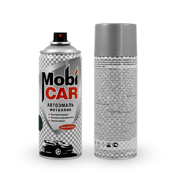 Краска аэрозольная MobiCAR 371 амулет МЕ 520 мл