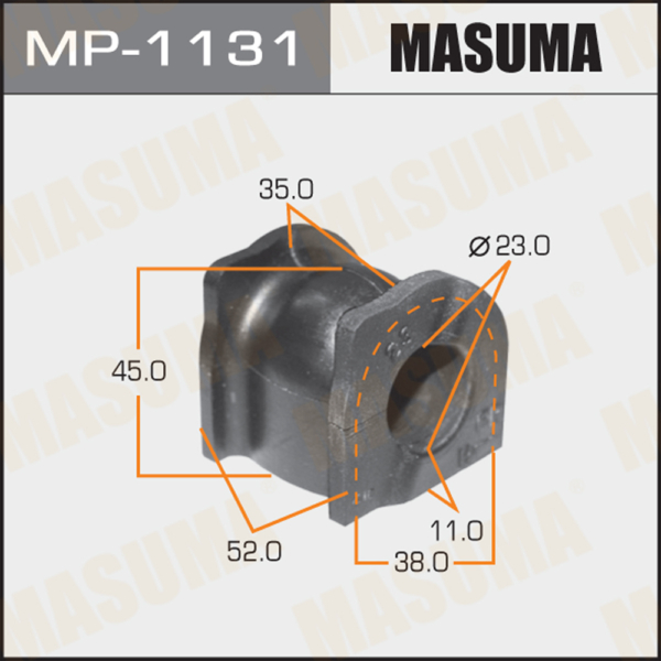 Втулка стабилизатора Masuma MP1131