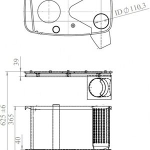 Глушитель Dinex 49395