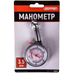 Манометр шинный Skyway S07701004