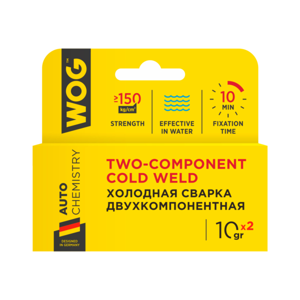 Холодная сварка WOG 2х10гр