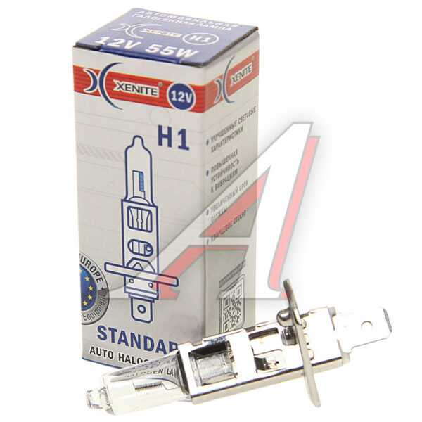 Лампа галогенная H1 12V 55W XENITE 1007010