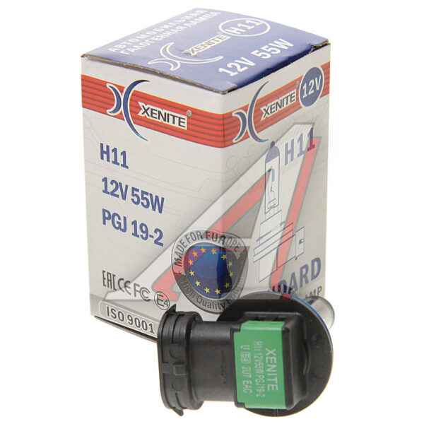 Лампа галогенная H11 12V 55W XENITE