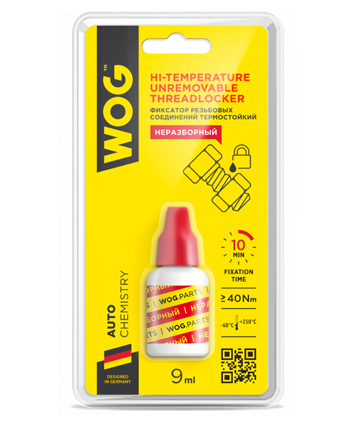 Фиксатор резьбы термостойкий WOG WGC0729