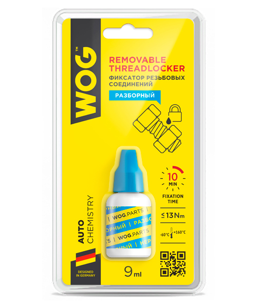 Фиксатор резьбы разъемный WOG WGC0725