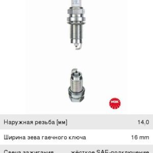 Свеча зажигания NGK 5960 (к-т)