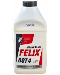 Тормозная жидкость FELIX DOT-4 455 г