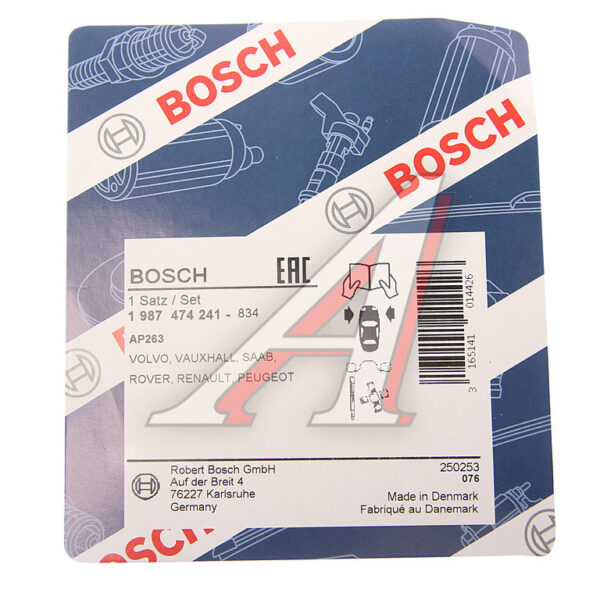 Р/к тормозных колодок Bosch 1987474241