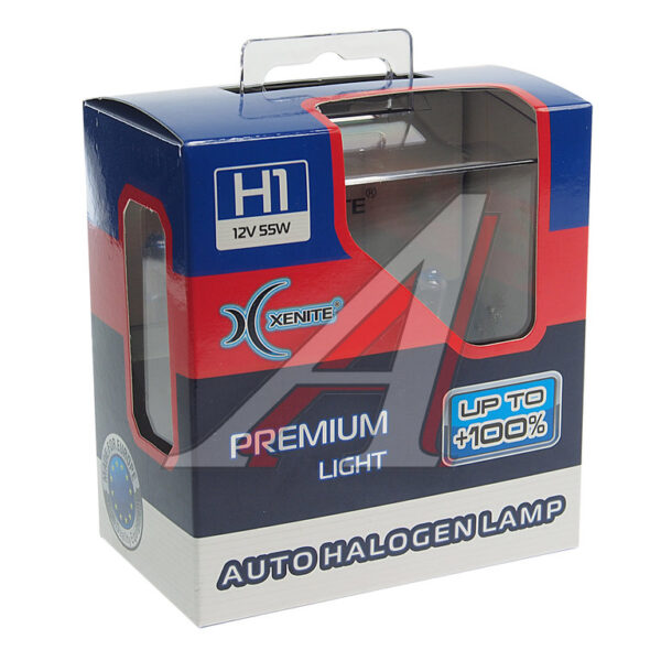 Лампа галогенная H1 12V 55W XENITE 2шт 1007121