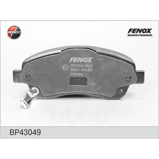 Колодки тормозные FENOX BP43049