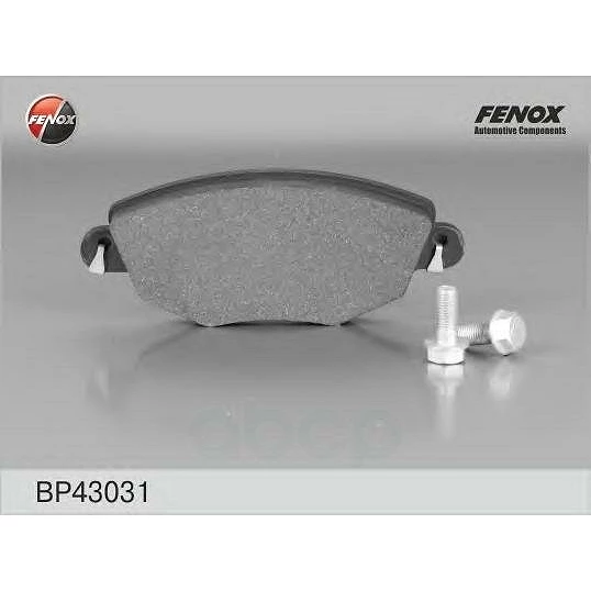 Колодки тормозные FENOX BP43031