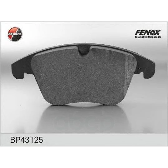 Колодки тормозные FENOX BP43125