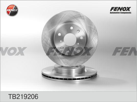 Диск тормозной Fenox TB219206