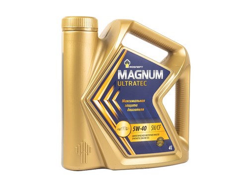 Масло РосНефть Magnum Ultratec 5W40 SN/CF синт. 1л