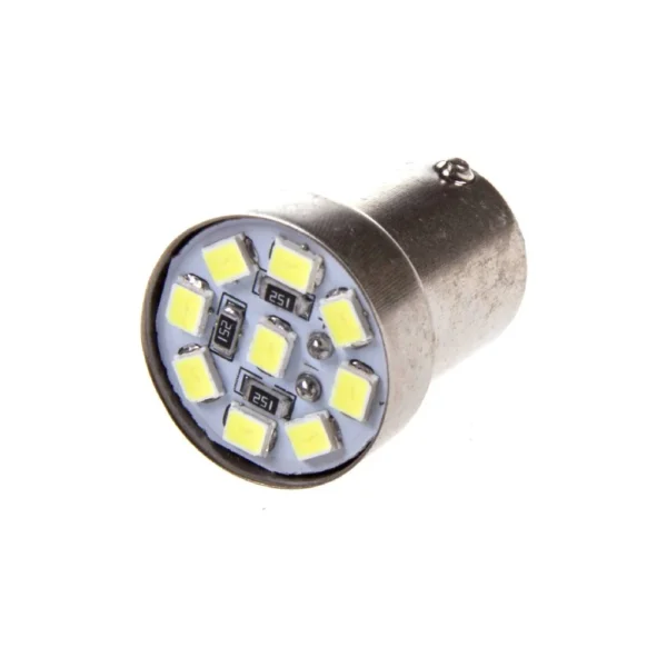Лампа светодиод 24V 5W BA15s белая 9диод