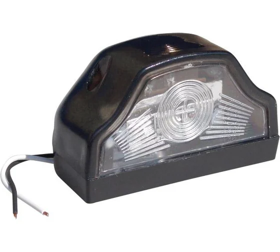 Подсветка номера (черная,24В) LED