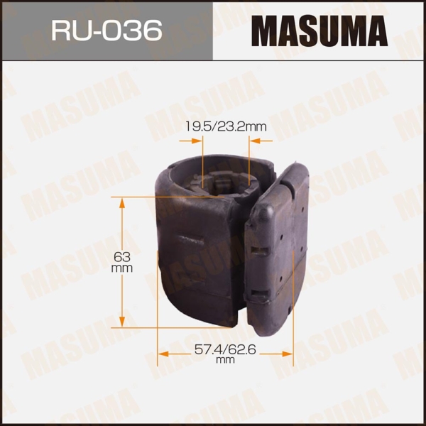 Сайлентблок Masuma RU036