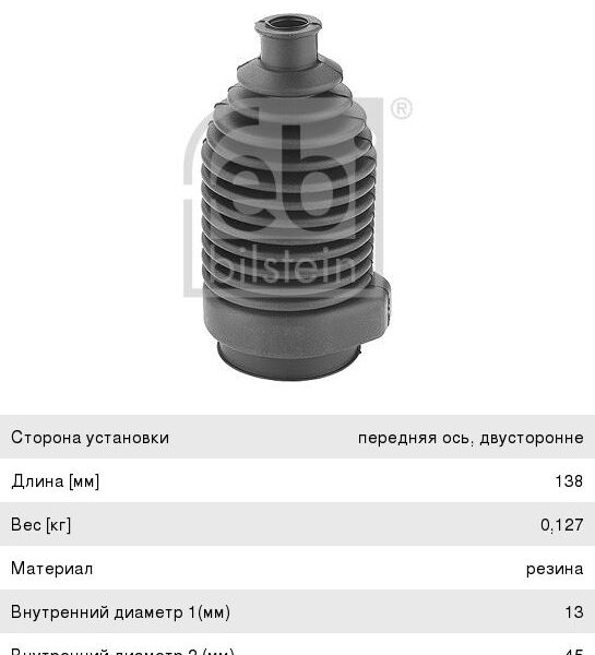 Защита крыла Паз пластик