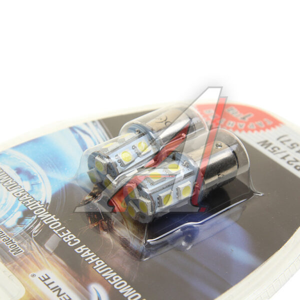 Лампа светодиодная 12V 21/5W белая 13SMD 2шт Xenite 1009232